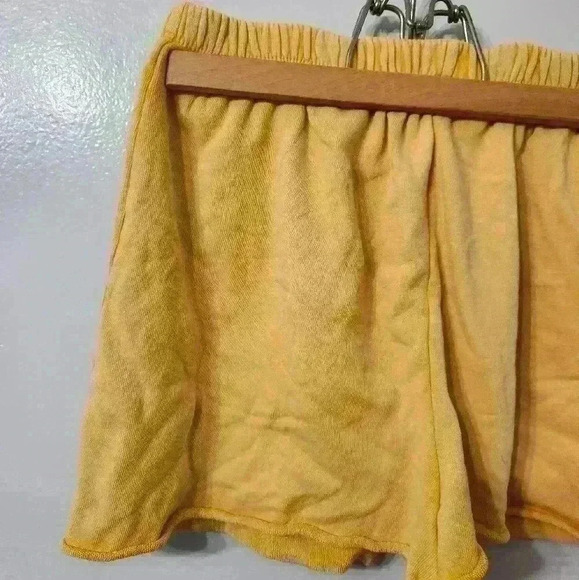 Out From Under for Urban Outfitters Yellow Short Shorts Size Medium - Picture 3 of 9